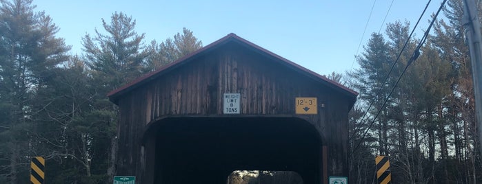Hancock-Greenfield Covered Bridge is one of Camping fun.