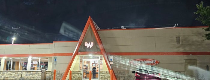 Whataburger is one of The 13 Best Places for Late Night Food in San Antonio.