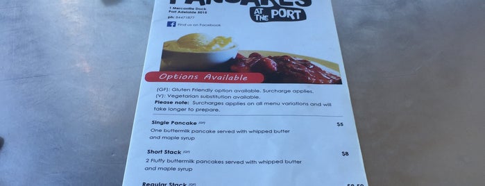 Pancakes at The Port is one of Places.