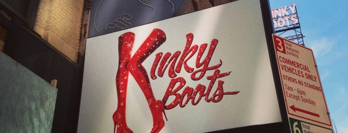 Kinky Boots at the Al Hirschfeld Theatre is one of Take Me To The Theatre.