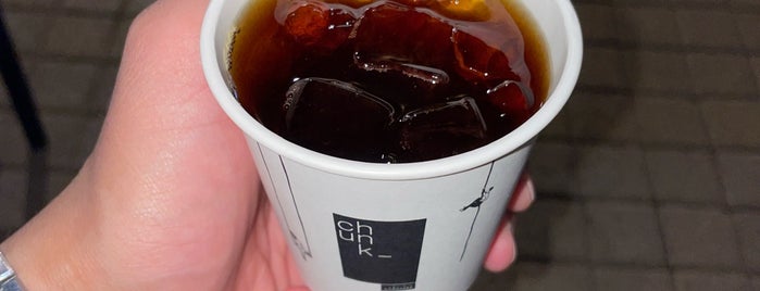 Chunk is one of Coffee & Tea ☕️ 🍵( Riyadh 🇸🇦 ).