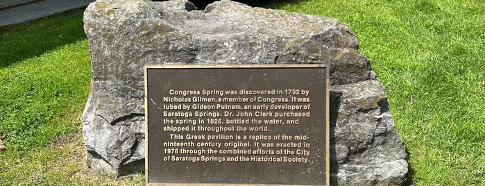 Congress Spring (Cold Spring) is one of Trips Outside NYC.