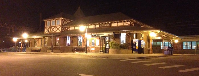 NJT - Maplewood Station (M&E) is one of Community.