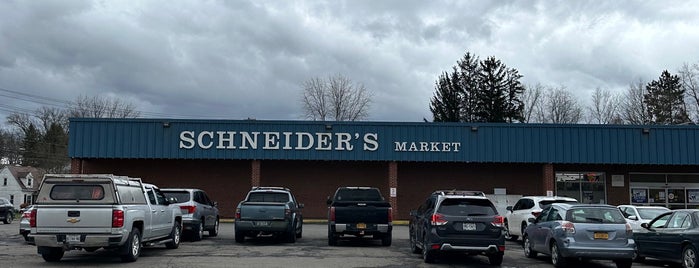 Schneiders Market is one of Monday deliveries...boring....