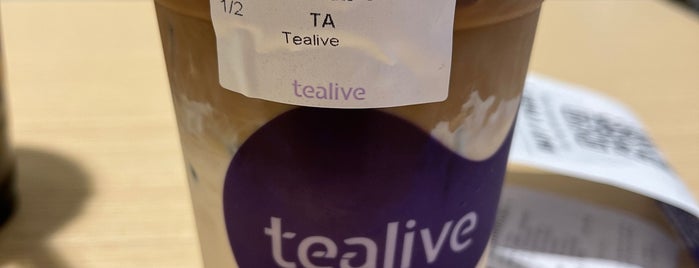 Tealive is one of babe.