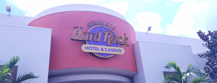 Seminole Hard Rock Hotel & Casino is one of Lugares favoritos de Sharon.