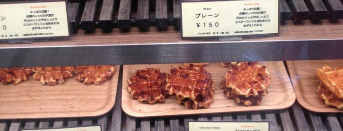 MR.waffle is one of TOKYO - shinjuku.