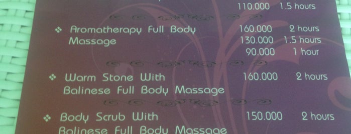 Touch Massage is one of Bali.