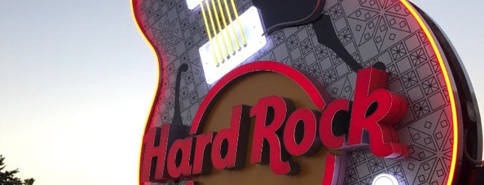 Hard Rock Cafe is one of Hard Rock Cafes across the world as at Nov. 2018.