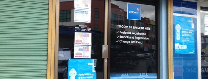 Celcom Branch Counter is one of my Beaufort.