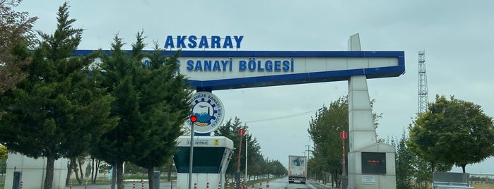 Aksaray Organize Sanayi Bölgesi is one of Muhammet'in Beğendiği Mekanlar.