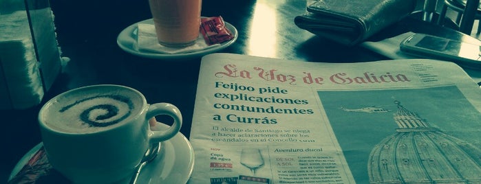 Must-visit Cafés in Santiago de Compostela
