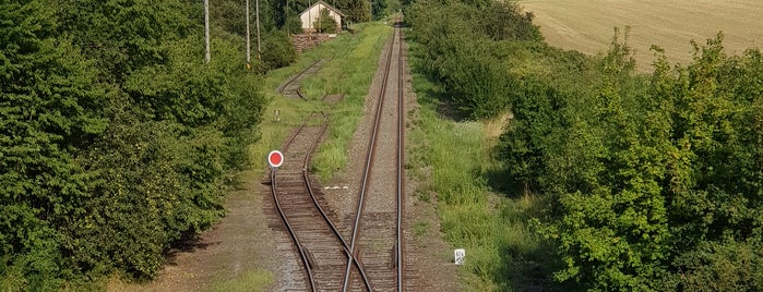 Železniční zastávka Blatnice pod svatým Antonínkem is one of Železniční stanice ČR: A-C (1/14).