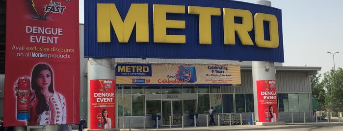 Metro Cash N Carry is one of Pakistan Malls & Bazars.