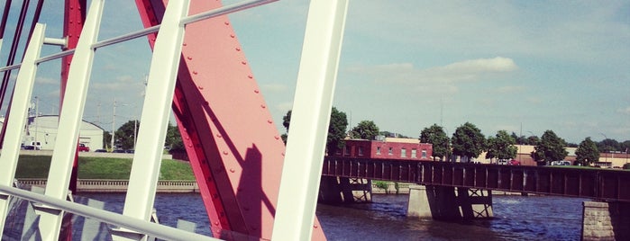 Union Railroad Bridge is one of Des Moines.