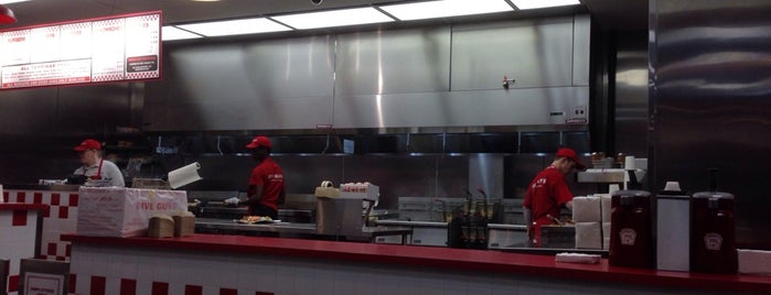 Five Guys is one of Erin’s Liked Places.