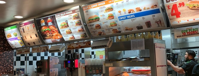 Burger King is one of Burger Kings within M25.