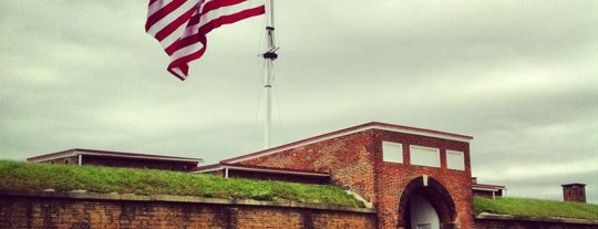 Fort McHenry National Monument and Historic Shrine is one of Ghostly Destinations.