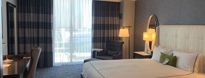 Kimpton Tryon Park Hotel is one of The 11 Best Places for Pillows in Charlotte.