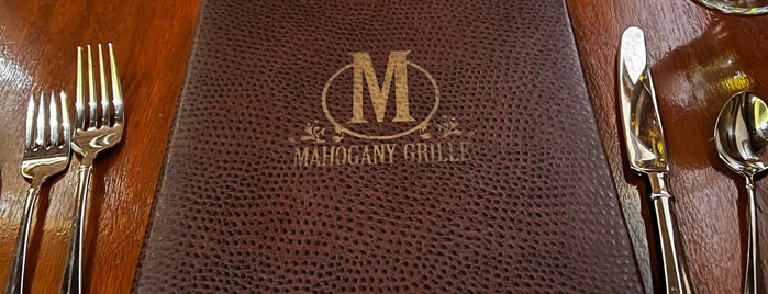 The Mahogany Grille at the Strater Hotel is one of Durango.