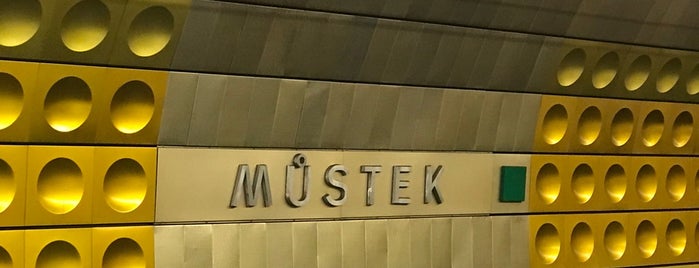 Metro =A= =B= Můstek is one of ČR.