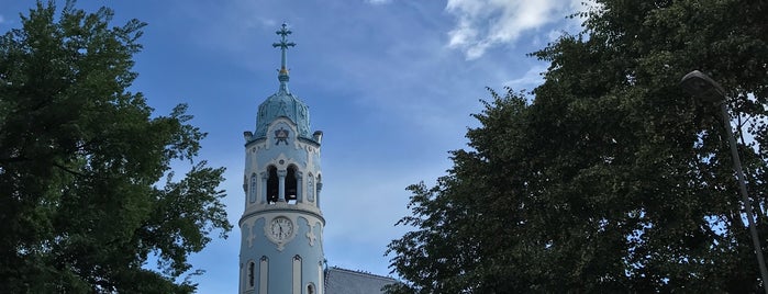 Kostol sv. Alžbety (Modrý kostolík) is one of Bratislava🇸🇰.