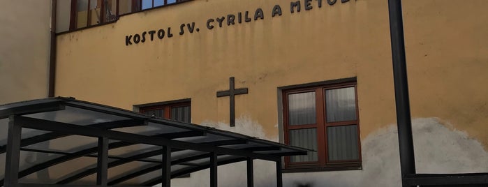Kostol Sv Cyrila a Metoda is one of Noc kostolov 2012 - Bratislava.