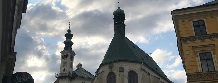 Kostol sv. Kataríny is one of Students' trip in Selmecbanya.