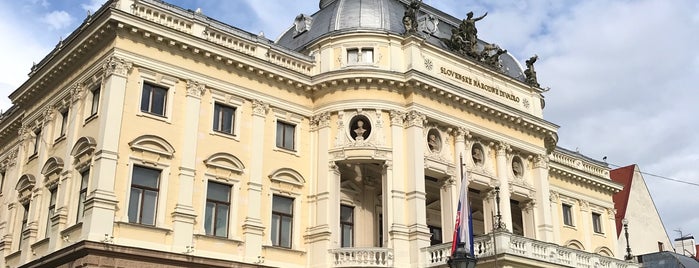 Historická budova SND | Historical Building of Slovak National Theatre is one of Bratislava Done.