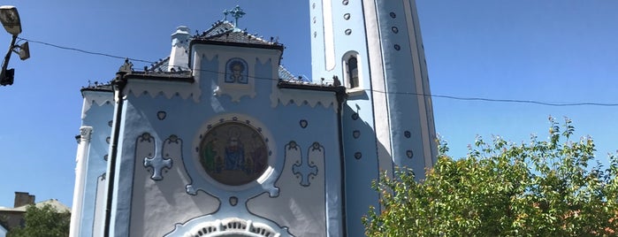Kostol sv. Alžbety (The Blue Church) is one of Hipster Bratislava.