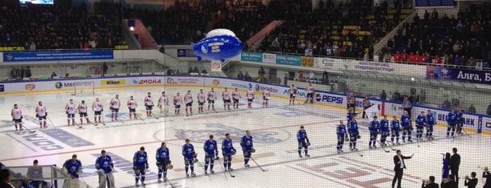 Дворец спорта «Казахстан» is one of КХЛ | KHL.