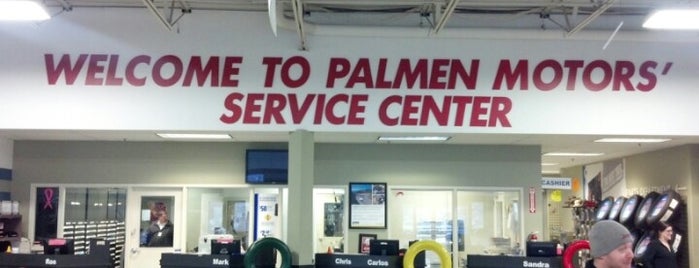 Palmen Motors is one of Orte, die Linda gefallen.