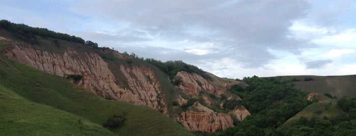 Rezervația Naturală Râpa Roșie is one of Romania.