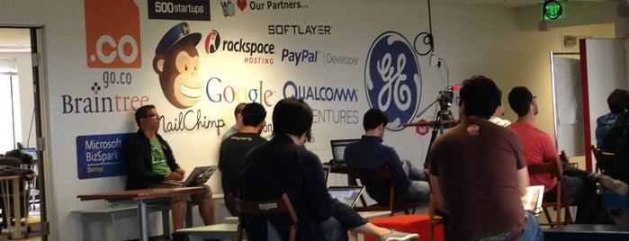 500 Startups is one of Tech Trail: San Francisco & Silicon Valley.