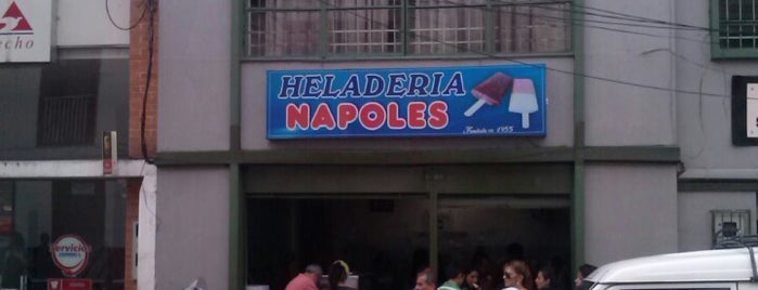 Heladeria Napoles is one of Locais curtidos por Jaime.