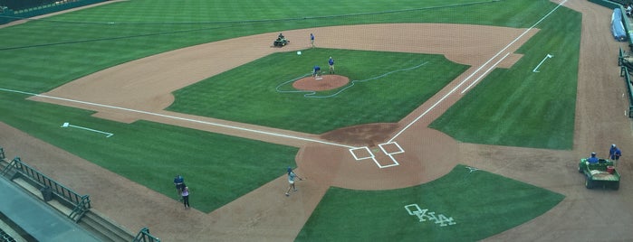 Chickasaw Bricktown Ballpark is one of Minor League Ballparks.