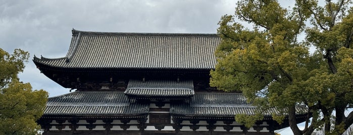 東寺 金堂 is one of 京都府の国宝建造物.