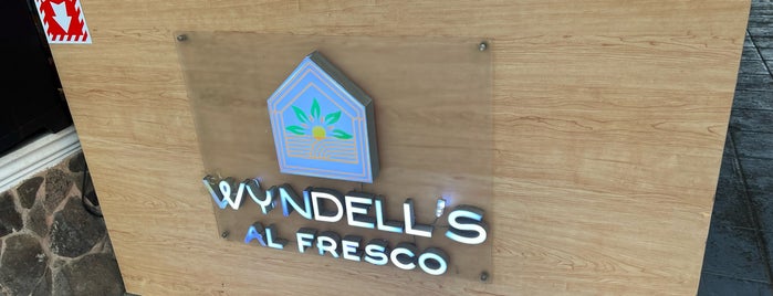 Wyndell's Al Fresco is one of สถานที่ที่ Agu ถูกใจ.