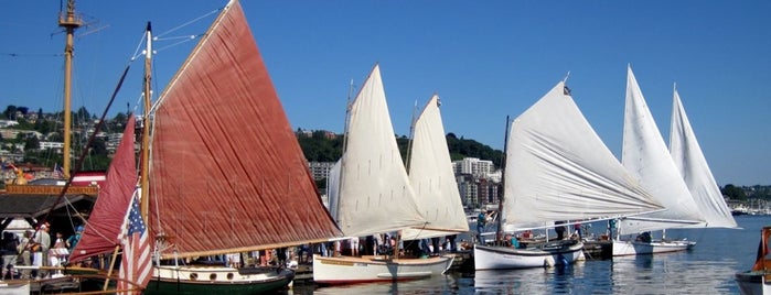 Center for Wooden Boats is one of super Seattle fun time for out-of-towners.