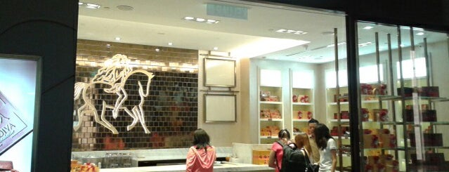 GODIVA Chocolatier is one of Gurney Paragon.