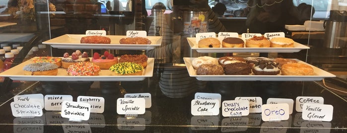 Scratch Handcrafted Donuts, Biscuits & Fried Chicken is one of The 13 Best Places for Espresso in Greensboro.