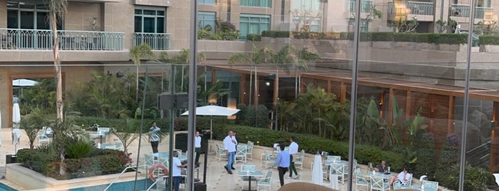 Pool Grill at Four Seasons Hotel Cairo at Nile Plaza is one of Astrology Reader-Mamaprofroy.