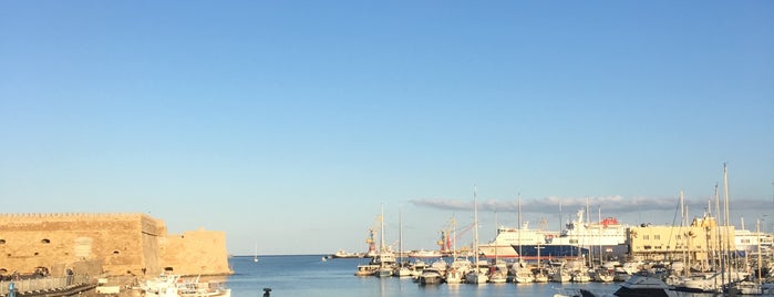 Venetian Harbour is one of Crete.