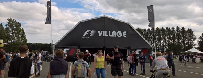 Village A Grandstand is one of races.