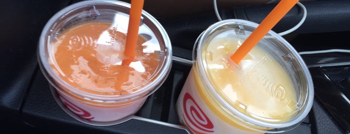 Jamba Juice is one of Fast Food places to try.