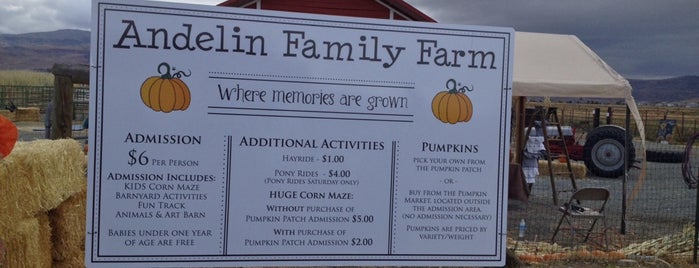 Andelin Family Farm is one of Tempat yang Disukai Guy.