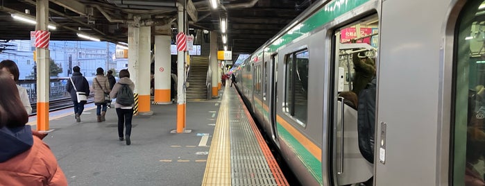 JR Platforms 1-2 is one of 大船駅.
