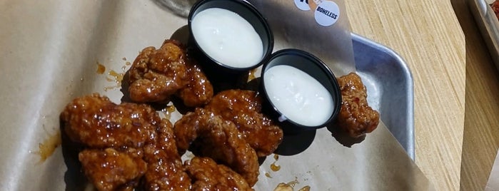 Buffalo Wild Wings is one of The 15 Best Places for Chicken Wings in Kansas City.