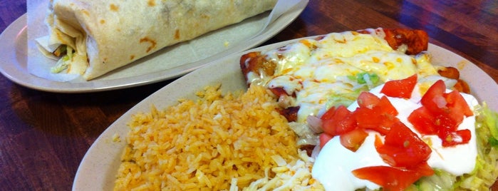 Taco Burrito King is one of Locais curtidos por Eliza.