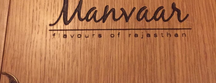 Manvaar Restaurant is one of Indian.